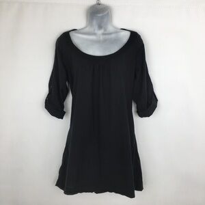 James Perse Black Mini Dress
